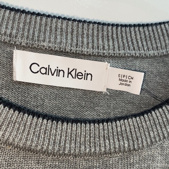 Calvin Klein Smooth Cotton Crew Neck Sweater Size S - Picture 6 of 10